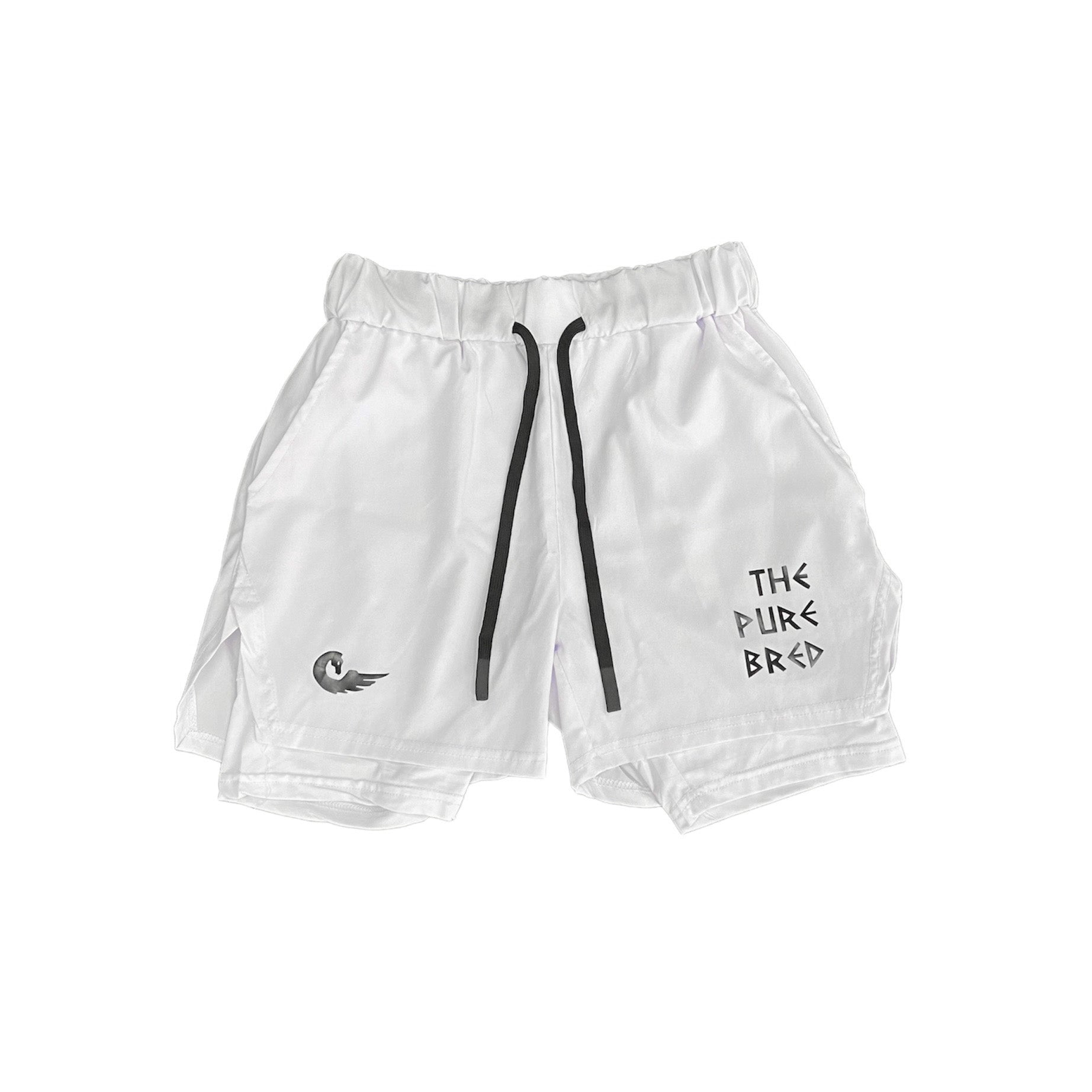 WHITE LINER SHORTS