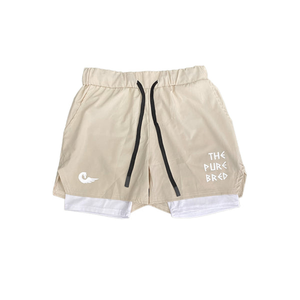 Lightweight Pro 5" Liner Shorts - Sandy Cream