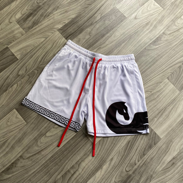 Mesh Shorts - White